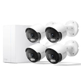 N2834 4K Ultra HD Full Color Night Vision Ultra HD PoE Security Camera System – 8CH 4 Cameras with 2TB HDD